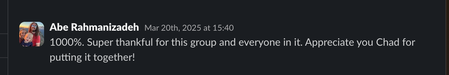 Member comment